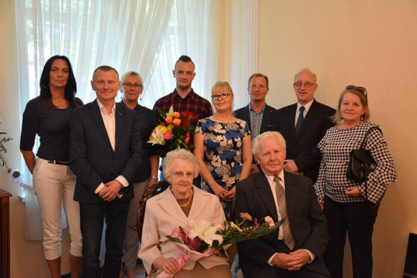 Urszula i Stefan Narloch obchodzili 60-lecie pożycia małżeńskiego - 13.07.2017