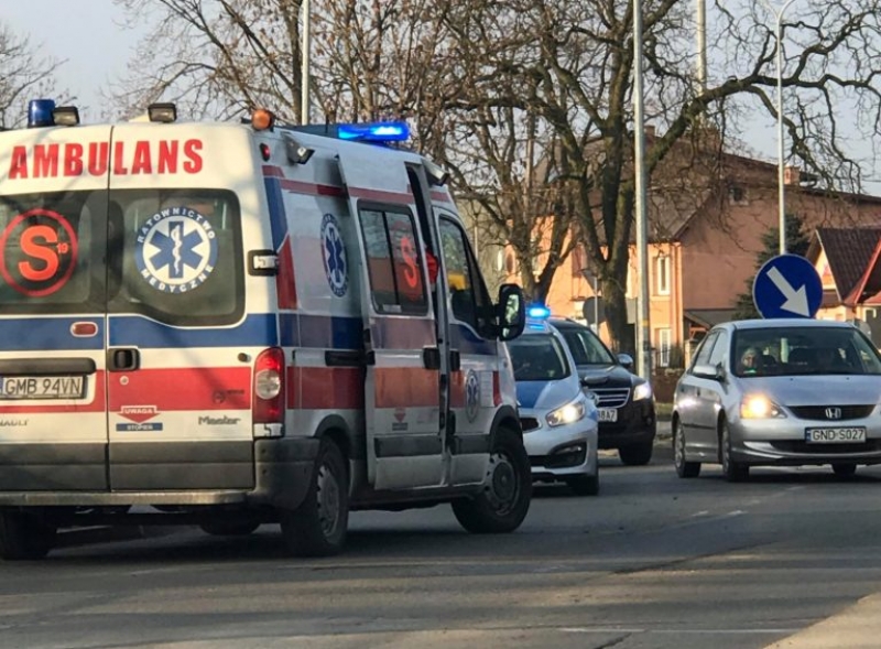 Nieszczęśliwy wypadek z udziałem pieszego w centrum miasta - 15.01.2018