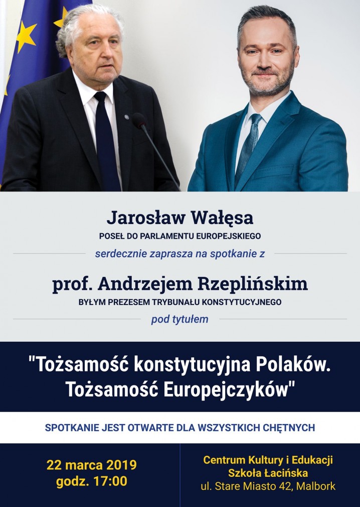 Spotkanie otwarte z prof. Andrzejem Rzeplińskim w Malborku