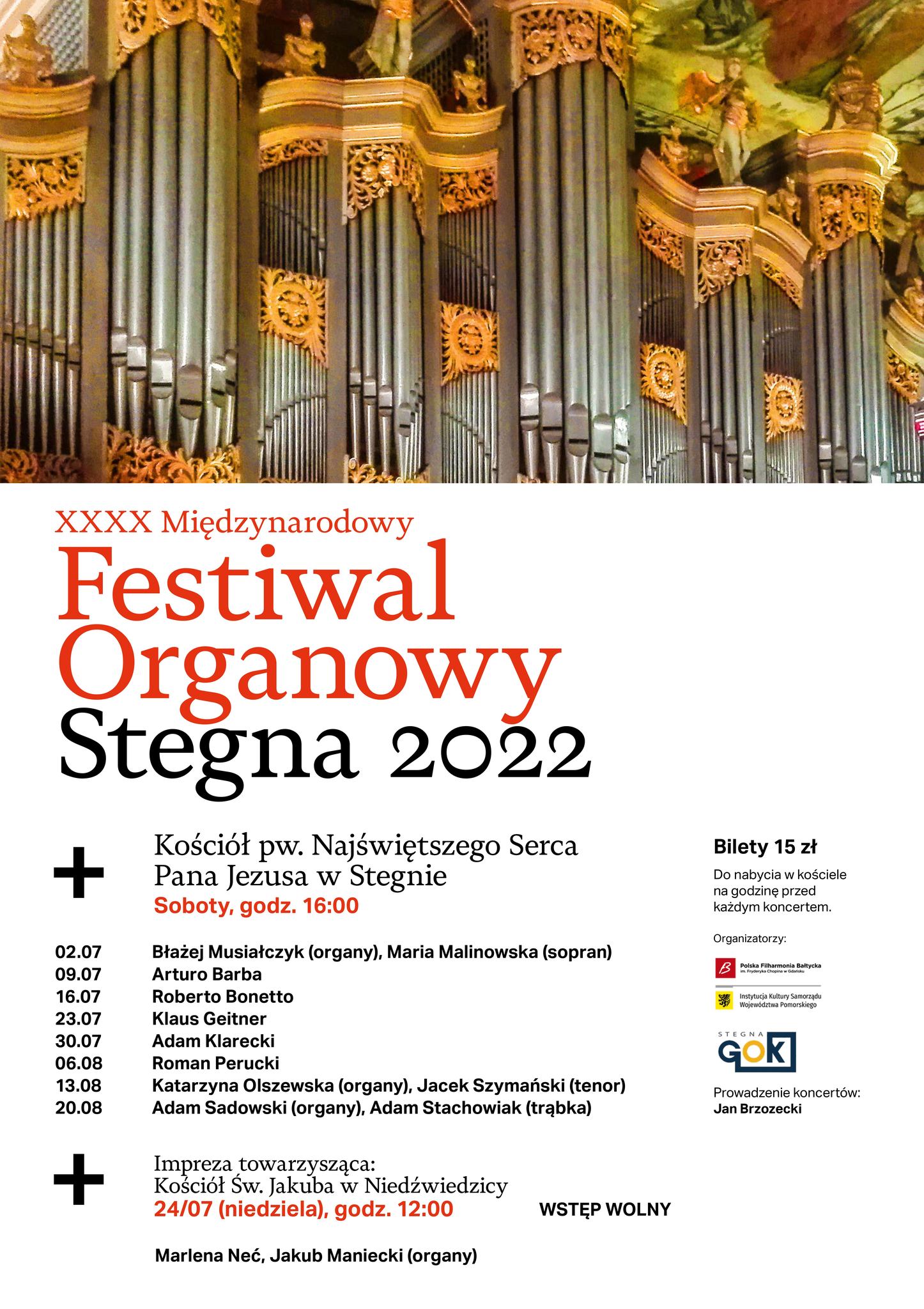 festiwal organowy stegna