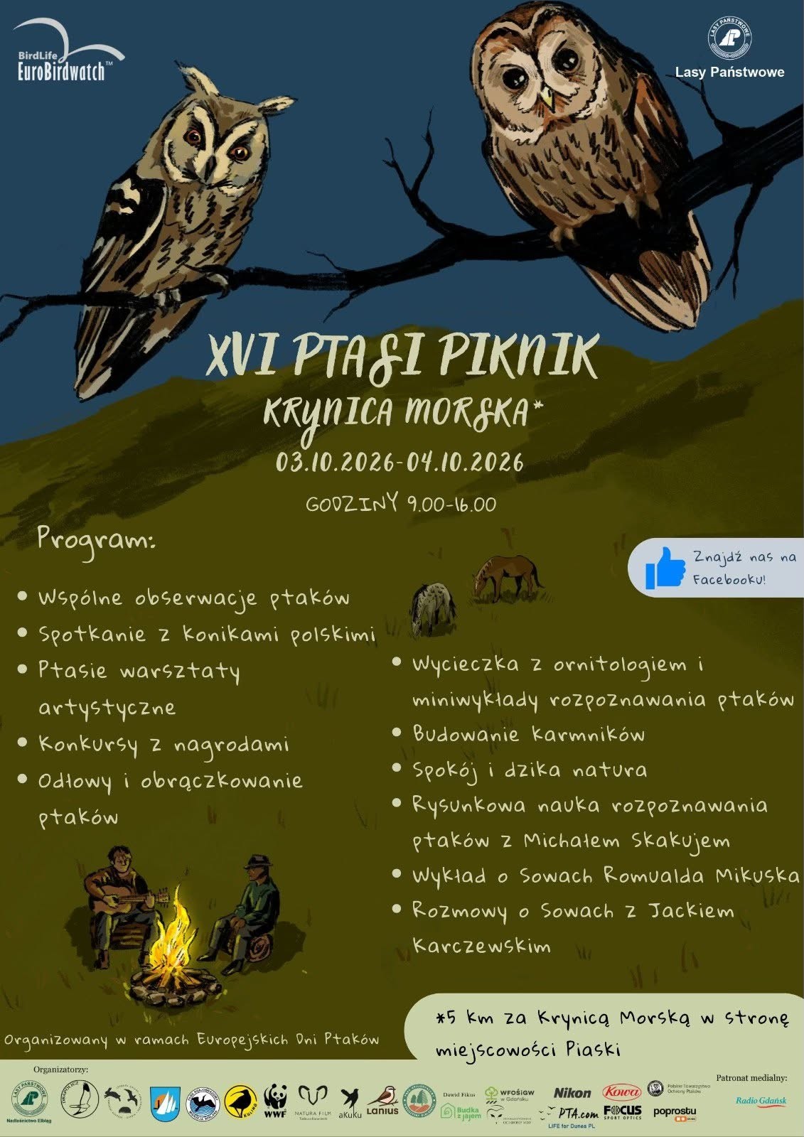 ptasi piknik plakat
