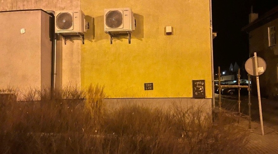 Akt wandalizmu w Nowym Dworze Gdańskim.  (4)