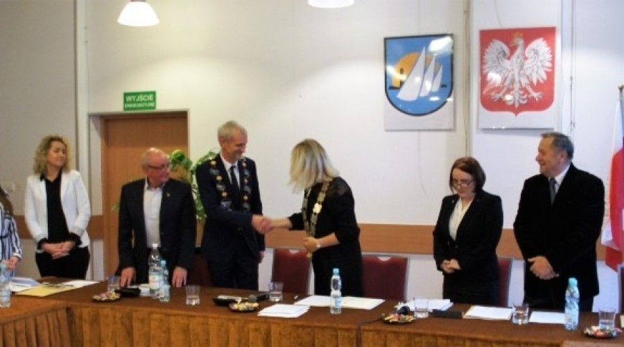Krynica Morska. Ślubowanie Burmistrza i Radnych.4