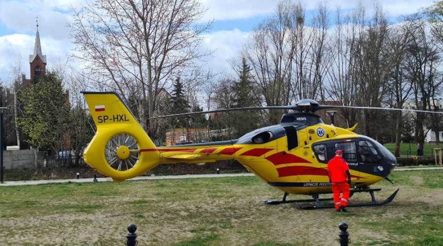 kolizja kmiecin, lądowanie lpr01