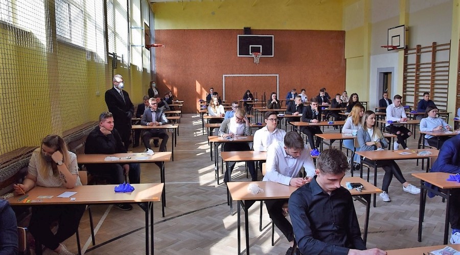Matura 2021 w Zespole Szkół. Pierwszy dzień zmagań (6)
