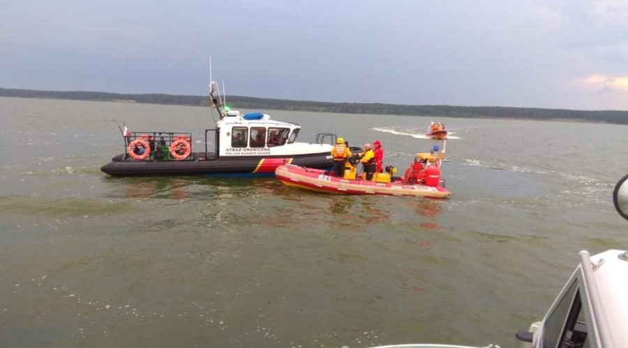 Człowiek za burtą. Akcja ratunkowa na Zalewie Wiślanym (3)