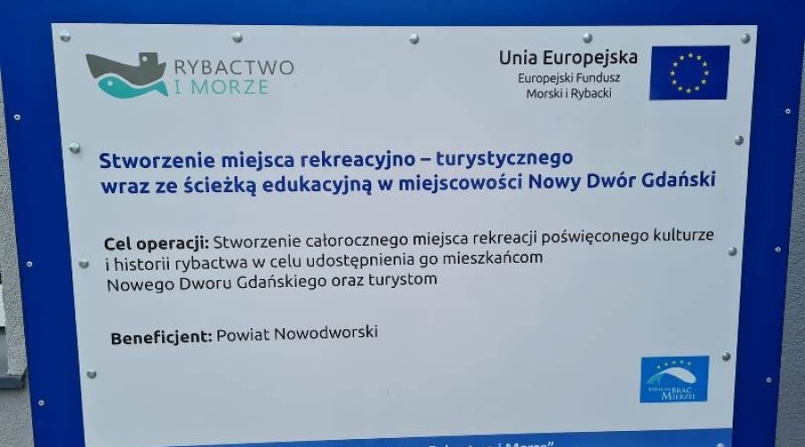 Nowy Dwór Gd. Plac zabaw przy SOSW oddany do użytku.01