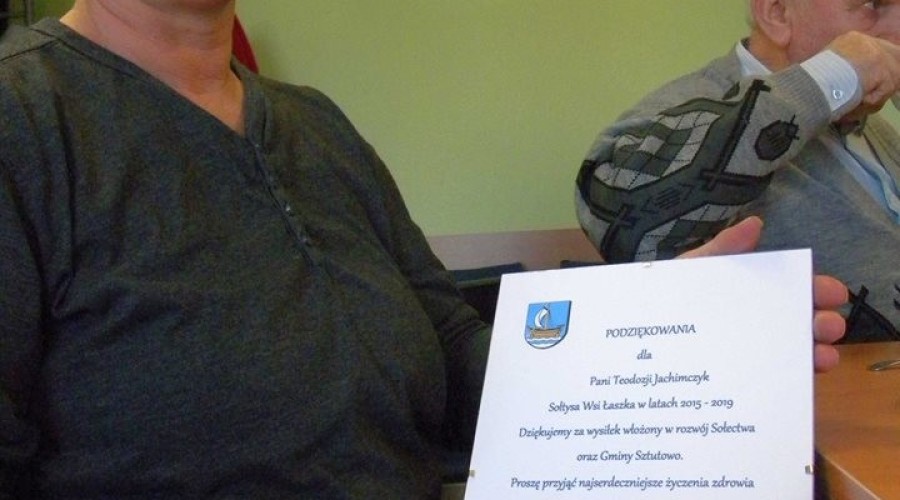 Gmina Sztutowo. Podziękowania i dyplomy z okazji Dnia Sołtysa (4)