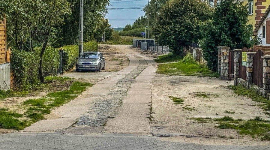 Przebudowa ul. Bursztynowa  Kąty rybackie (4)