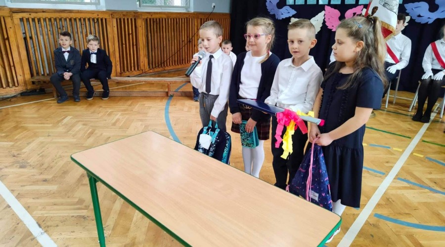 Stegna. Dzień Edukacji Narodowej i pasowanie uczniów (11)