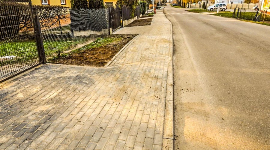 odbiór chodnika w marzęcinie (1)