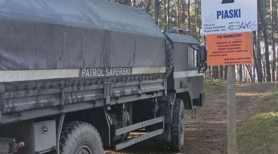 Żołnierze dokonali zniszczenia  miny morskiej