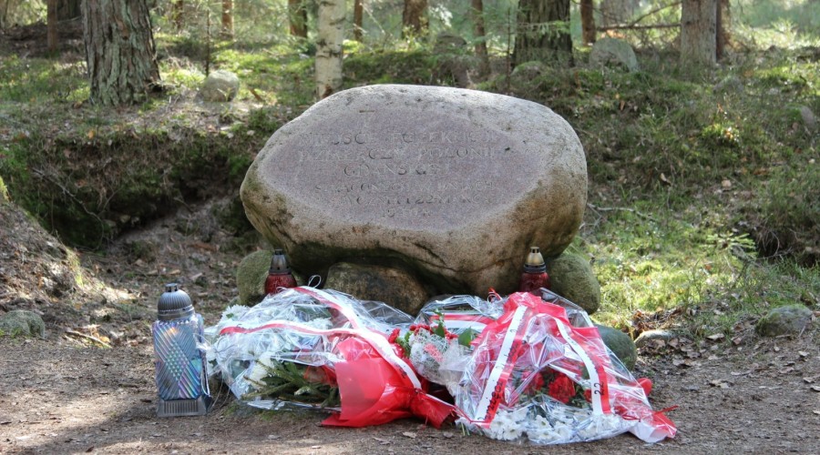 pomnik w lesie rocznica (1)