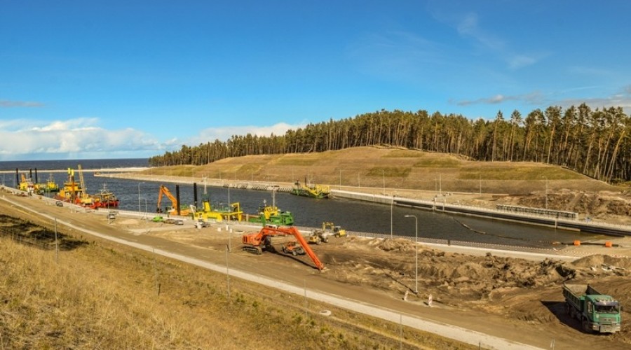 Przekop mierzei marzec 202204