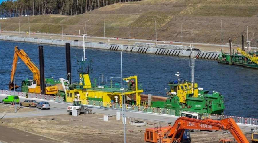 Przekop mierzei marzec 202211