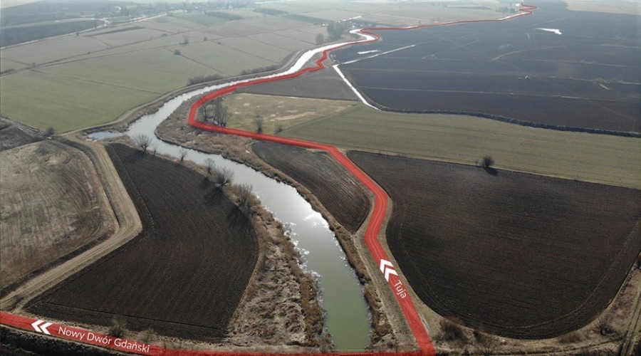 Budowa ścieżki rowerowej do sołectwa Tuja.