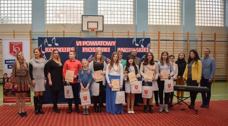 VI Powiatowy Konkurs Piosenki Angielskiej.