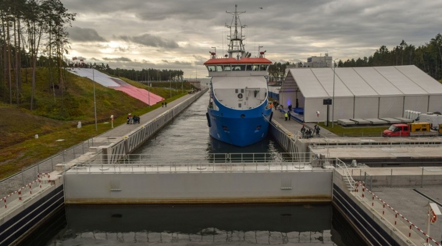 otwarcie kanału żeglugowego19