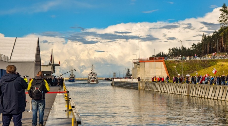 otwarcie kanału żeglugowego43