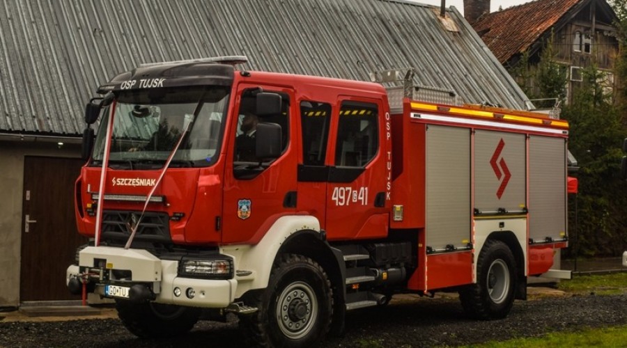 nowy wóz OSP Tujsk (26)