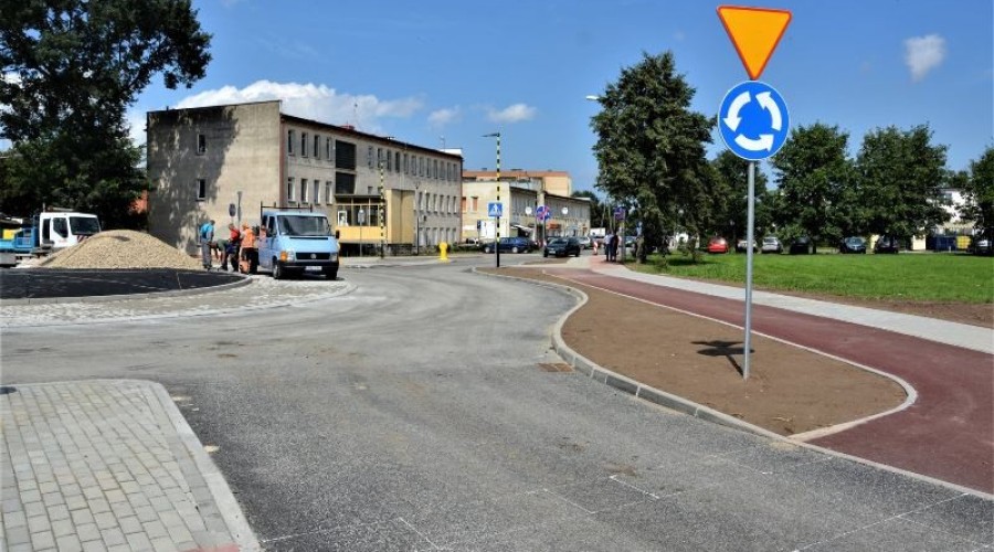 Budowa skrzyżowania ul.Warszawskiej z ul.Morską (1)