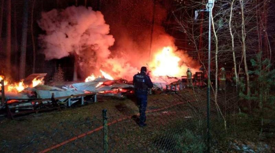 pozar osrodka w stegnie (2)