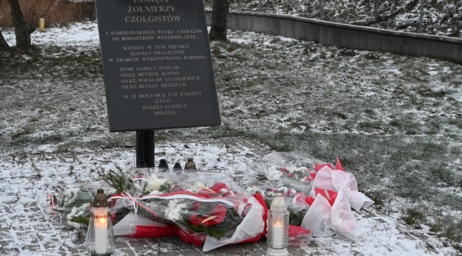 Uroczystość upamiętnienia tragicznej śmierci czołgistów nad Linawą9