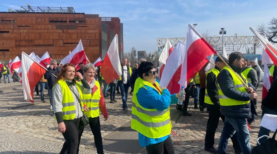 protest rolników gdańsk (1)
