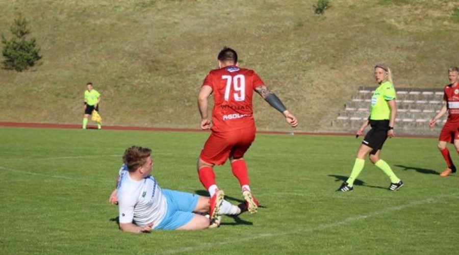 Niestety przegrywamy spotkanie z drużyną KS Skorzewo.50