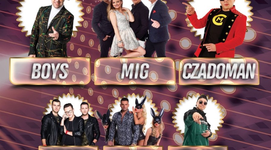 Żuławy w rytmie disco plakat