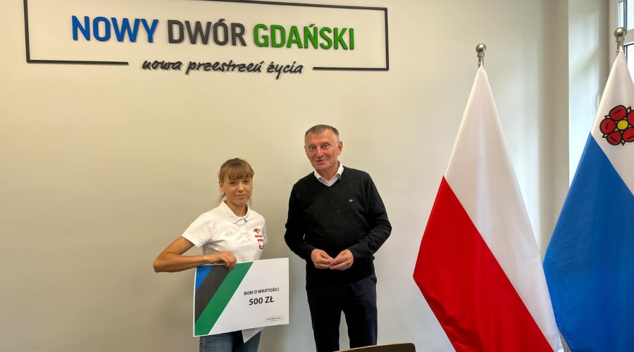 beata niemyjska burmistrz on i list gratulacyjny