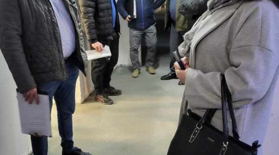 Odbiór częściowy robót w budynku Powiatowego Urzędu Pracy w Nowym Dworze Gdańskim  (5)