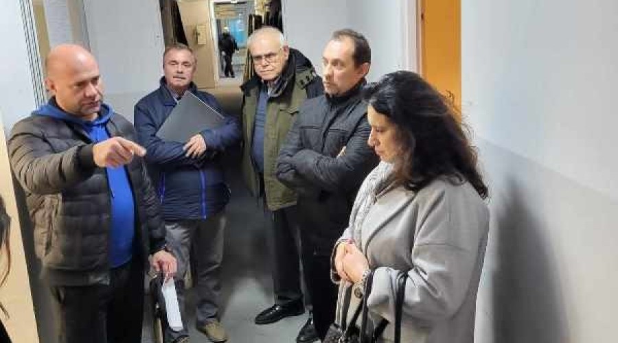 Odbiór częściowy robót w budynku Powiatowego Urzędu Pracy w Nowym Dworze Gdańskim  (7)