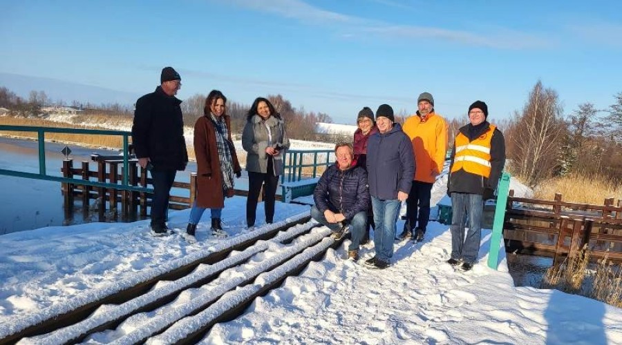 Remont zabytkowego, obrotowego mostu kolejowego w Rybinie zakończony (18)