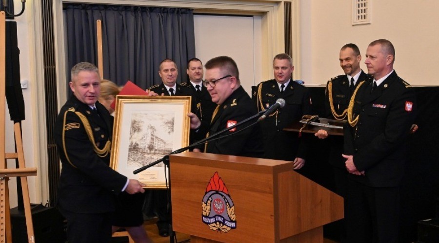 Pożegnanie Komendanta Powiatowego PSP i Dowódcy Zmiany III w Nowym Dworze Gdańskim (12)