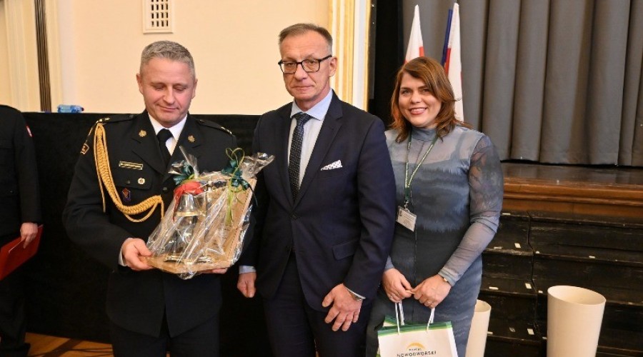 Pożegnanie Komendanta Powiatowego PSP i Dowódcy Zmiany III w Nowym Dworze Gdańskim (23)