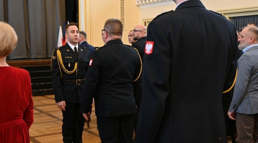 Pożegnanie Komendanta Powiatowego PSP i Dowódcy Zmiany III w Nowym Dworze Gdańskim (3)