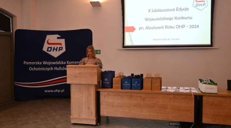 X Jubileuszowa Edycja Wojewódzkiego Konkursu pn. „Absolwent Roku OHP – 2024”09