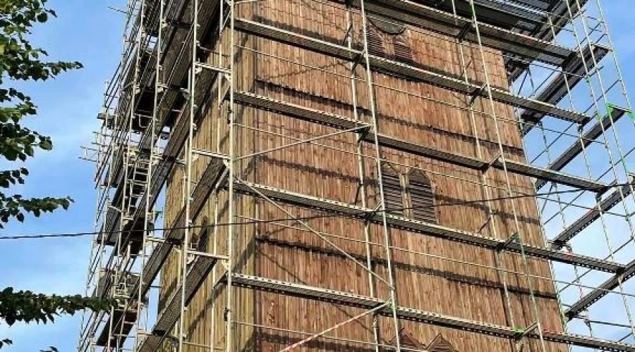 remont kościoła w Marynowach09