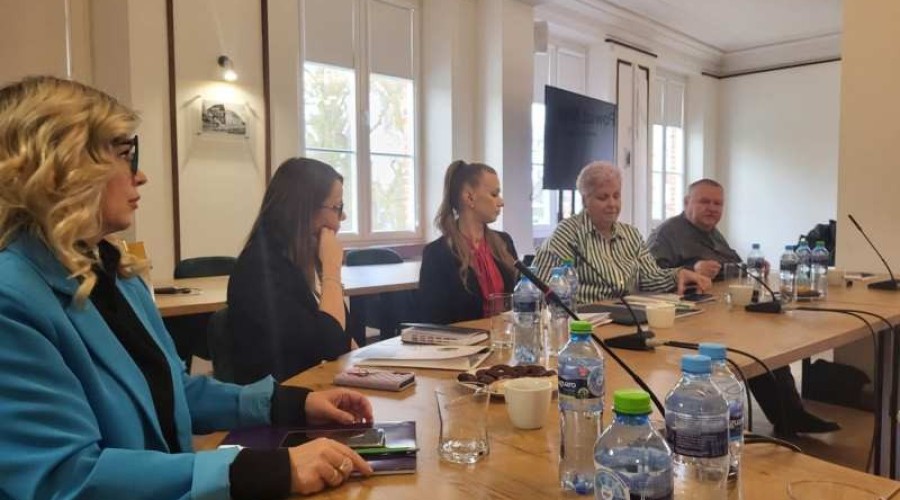 Pierwsze posiedzenie Powiatowej Społecznej Rady ds. Osób Niepełnosprawnych w Powiecie Nowodworskim1