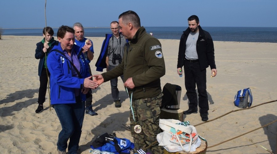 mewia łacha sprzatanie mikoszewo0130