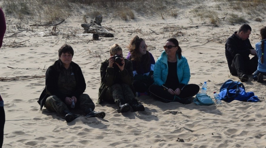 mewia łacha sprzatanie mikoszewo0134