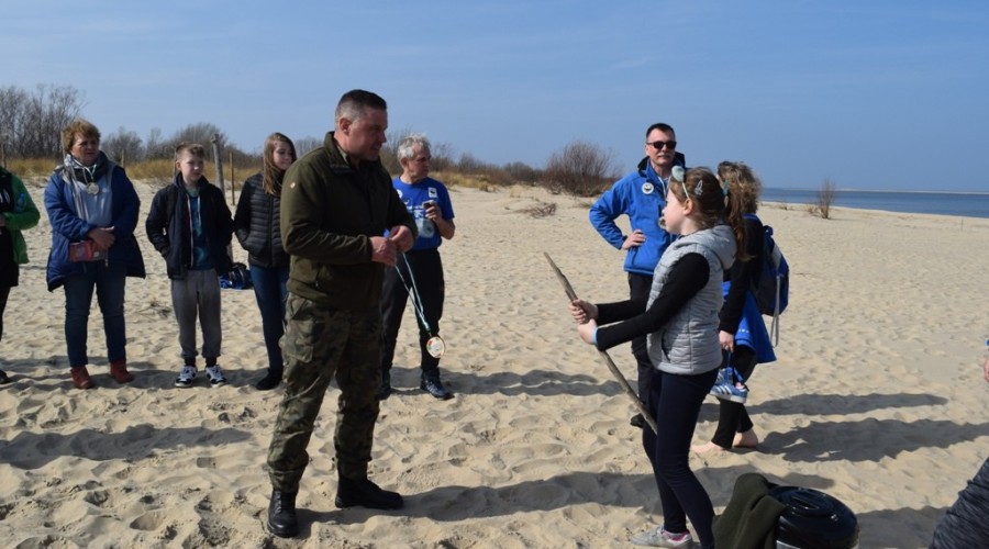 mewia łacha sprzatanie mikoszewo0139