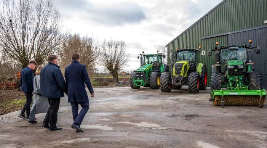 Rafał Trzaskowski z wizytą na Żuławach