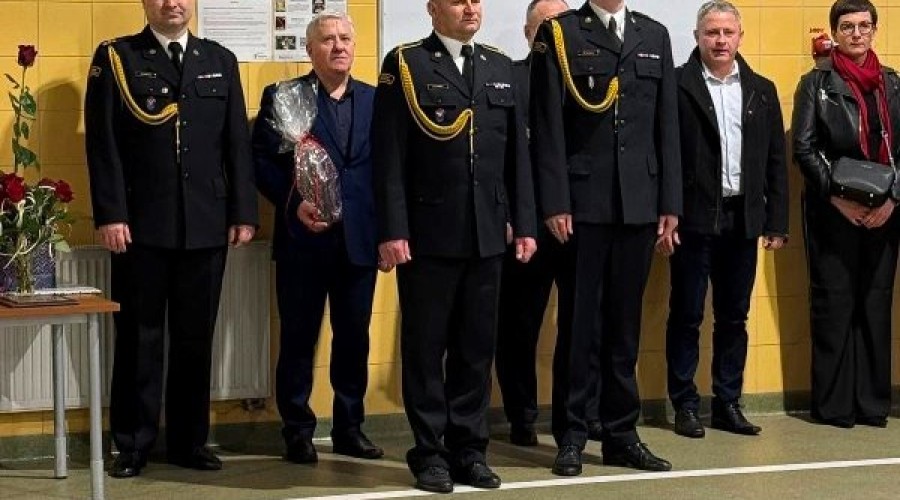 Przejście na zaopatrzenie emerytalne asp. Krzysztofa Ćwieka - Zastępcy Dowódcy Jednostki Ratowniczo Gaśniczej (11)