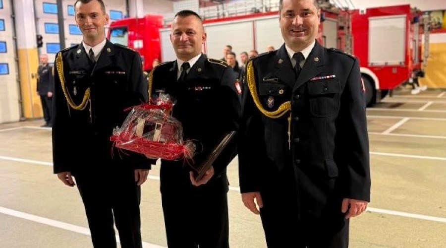 Przejście na zaopatrzenie emerytalne asp. Krzysztofa Ćwieka - Zastępcy Dowódcy Jednostki Ratowniczo Gaśniczej (4)