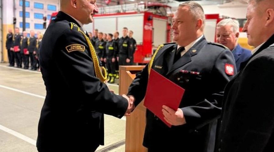 Przejście na zaopatrzenie emerytalne asp. Krzysztofa Ćwieka - Zastępcy Dowódcy Jednostki Ratowniczo Gaśniczej (5)