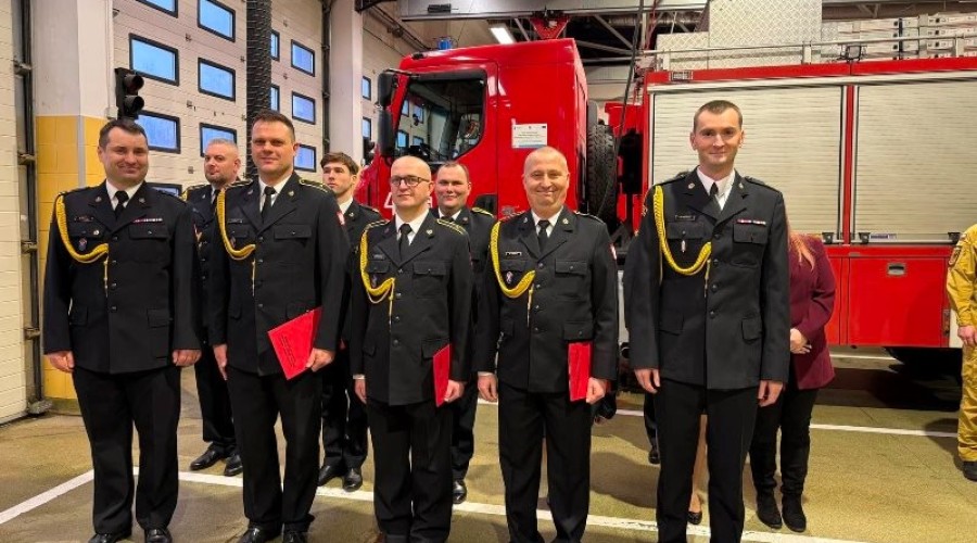 Przejście na zaopatrzenie emerytalne asp. Krzysztofa Ćwieka - Zastępcy Dowódcy Jednostki Ratowniczo Gaśniczej (7)