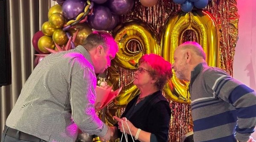 Nowy Dwór Gdański. Jubileusz 90. urodzin Pani Zofii Zedig (2)