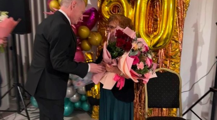 Nowy Dwór Gdański. Jubileusz 90. urodzin Pani Zofii Zedig (5)